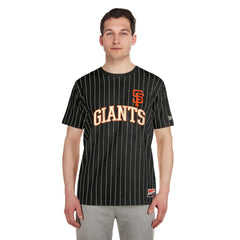 San Francisco Giants New Era Throwback Pinstripe T-Shirt Online