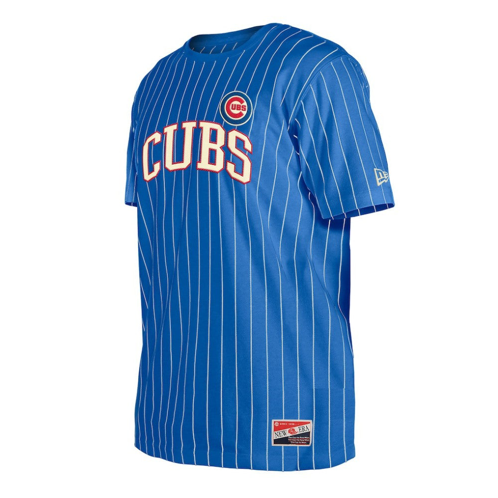 Chicago Cubs New Era Throwback Pinstripe T-Shirt Near Me