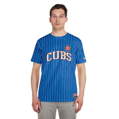 Chicago Cubs New Era Throwback Pinstripe T-Shirt Near Me