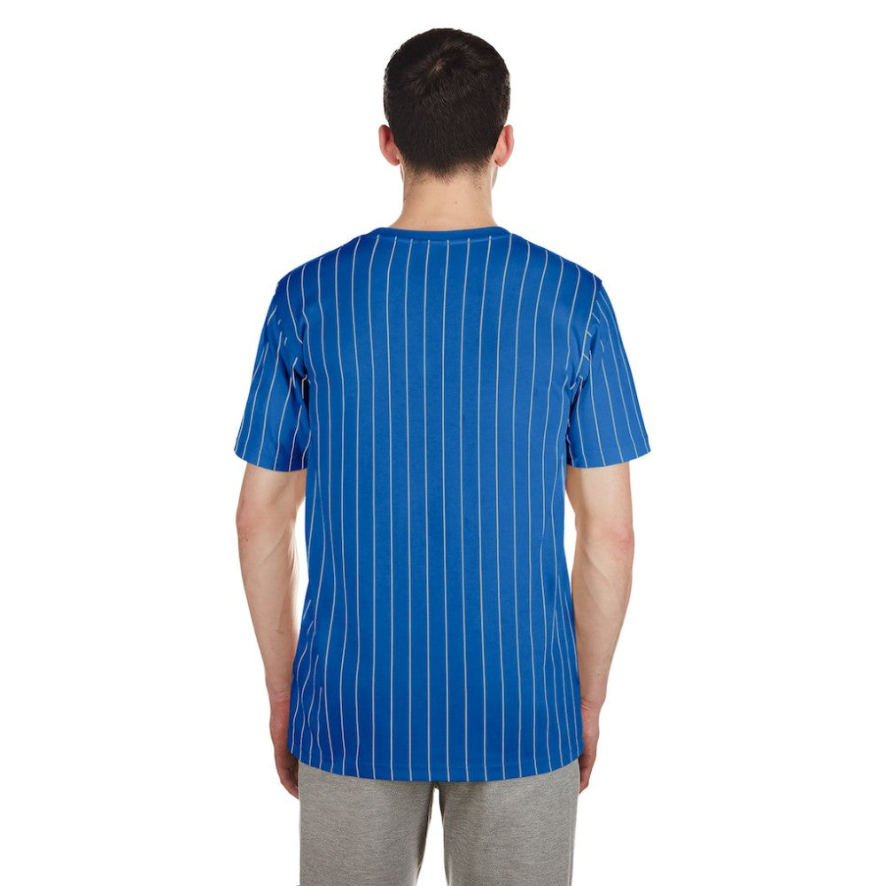 Chicago Cubs New Era Throwback Pinstripe T-Shirt Near Me