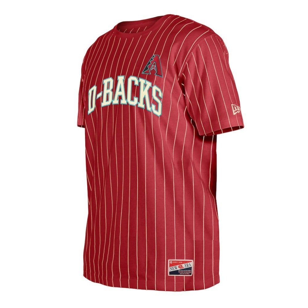 Arizona Diamondbacks New Era Throwback Pinstripe T-Shirt Outlet