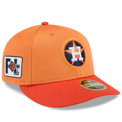 Houston Astros New Era 2025 Spring Training Low Profile 59FIFTY Fitted Hat Outlet