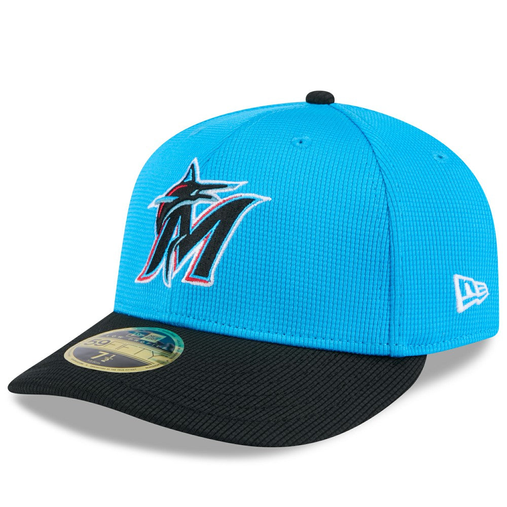 Miami Marlins New Era 2025 Spring Training Low Profile 59FIFTY Fitted Hat Near Me