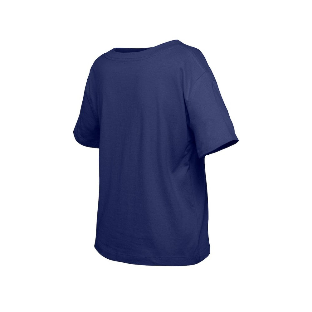 Tampa Bay Lightning New Era Girl's Youth Flip Sequin T-Shirt - Blue | New Era Lifestyle