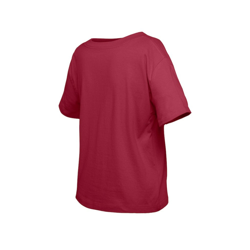 Colorado Avalanche New Era Girl's Youth Flip Sequin T-Shirt - Dark Red | New Era on sale