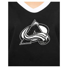 Colorado Avalanche New Era Women's Game Day Rhinestuds T-Shirt - Black | New Era sale
