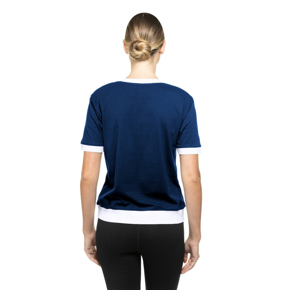Seattle Kraken New Era Women's Game Day Rhinestuds T-Shirt - Deep Sea Blue | New Era Lifestyle