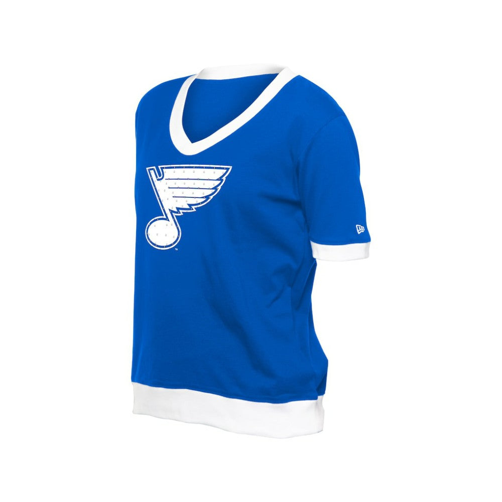 St. Louis Blues New Era Women's Game Day Rhinestuds T-Shirt - Blue | New Era sale