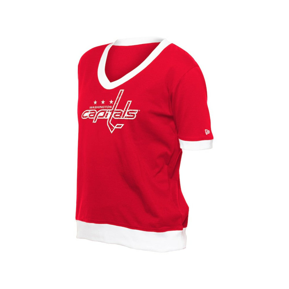 Washington Capitals New Era Women's Game Day Rhinestuds T-Shirt - Red | New Era near me