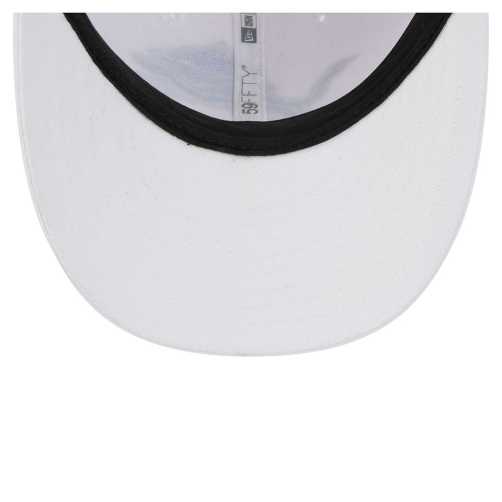 Detroit Lions New Era Omaha Low Profile 59FIFTY Fitted Hat - White - NFL