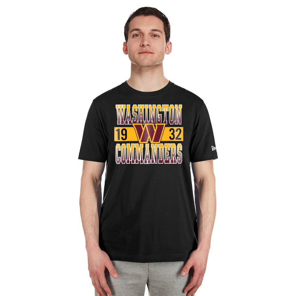 Washington Commanders New Era City Team T-Shirt - Black - NFL