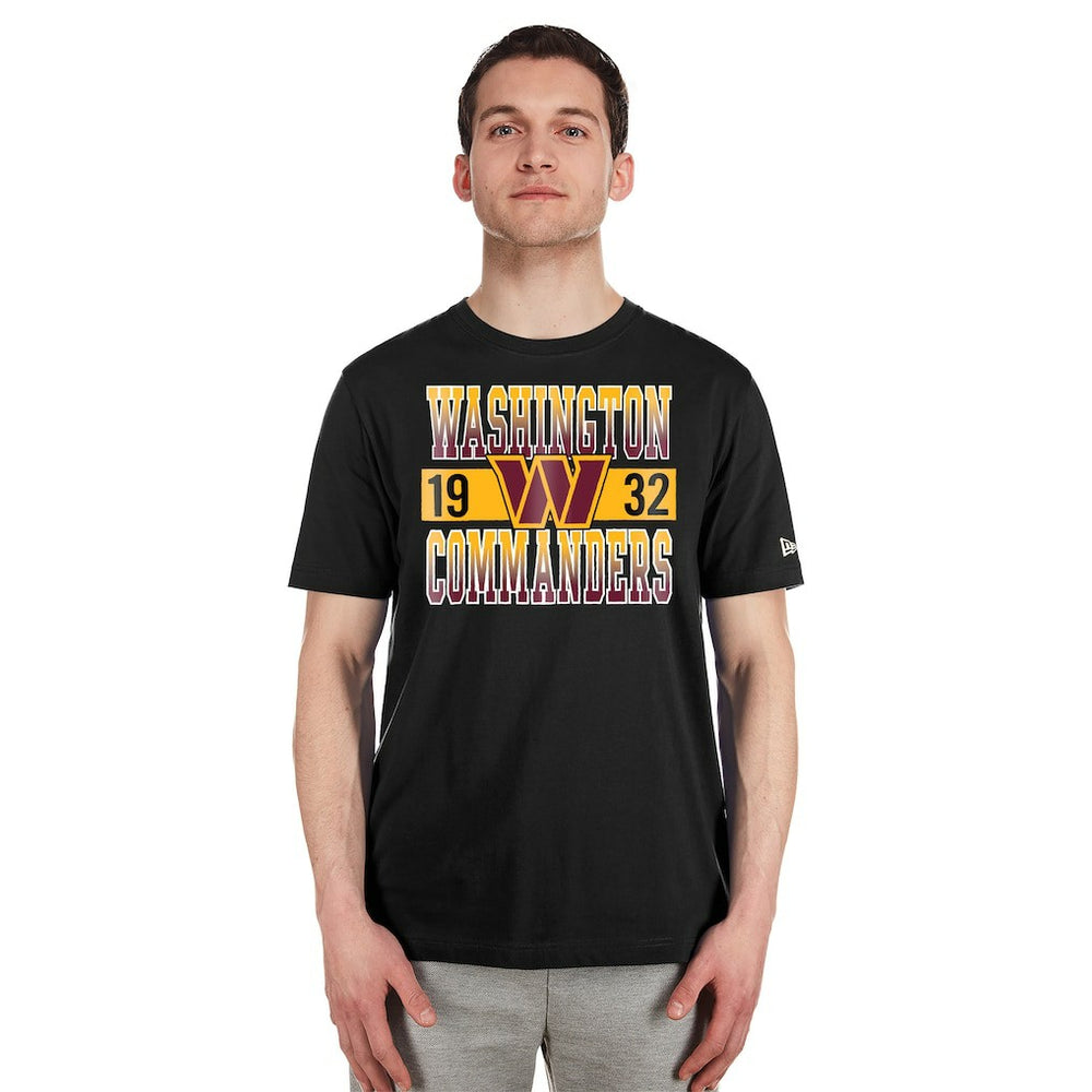 Washington Commanders New Era City Team T-Shirt - Black - NFL