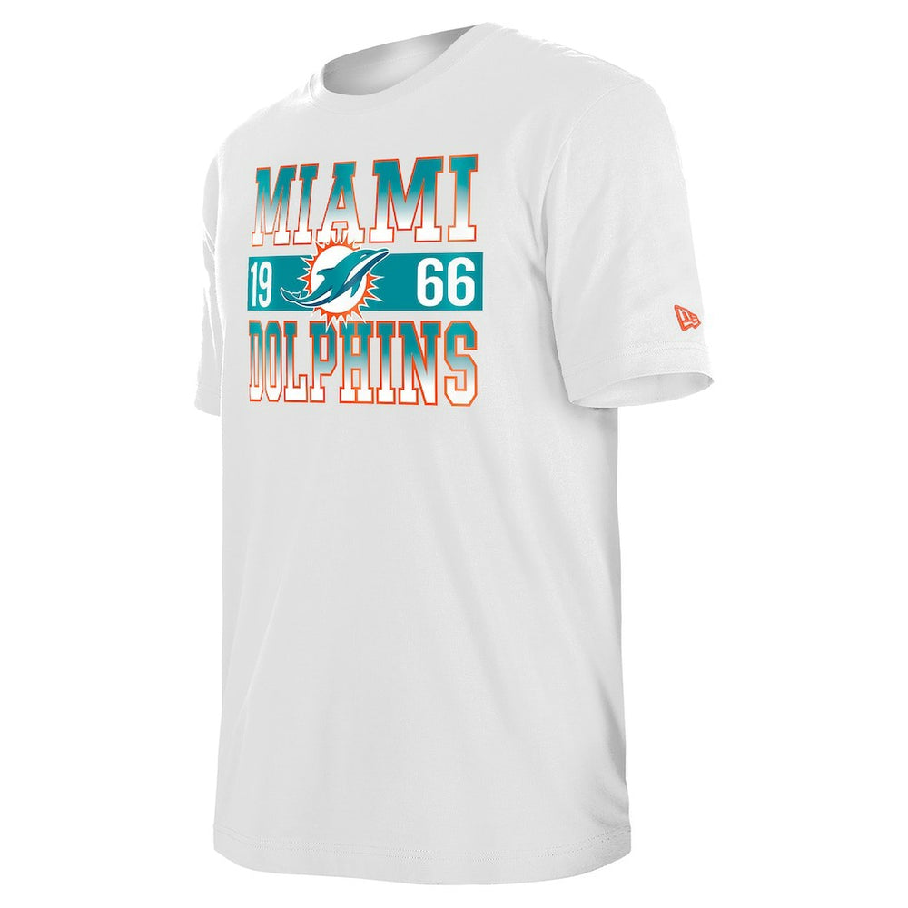 Miami Dolphins New Era City Team T-Shirt - White - NFL