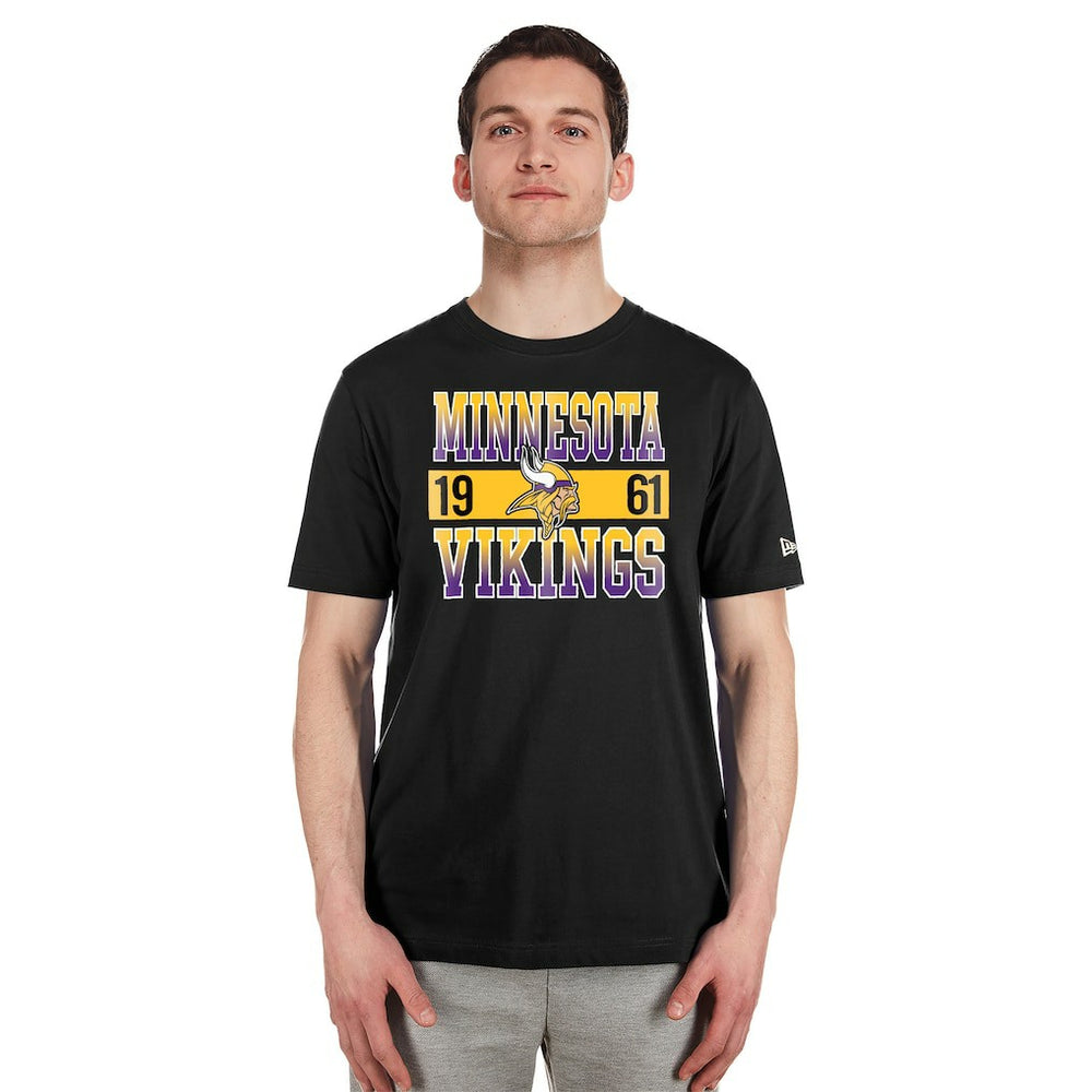 Minnesota Vikings New Era City Team T-Shirt - Black - NFL