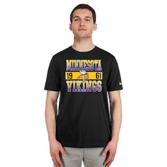 Minnesota Vikings New Era City Team T-Shirt - Black - NFL