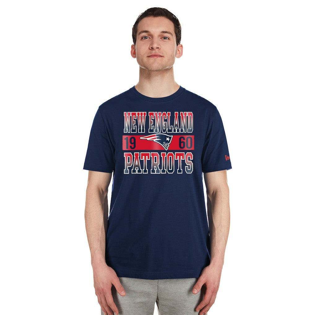 New England Patriots New Era City Team T-Shirt - Navy - NFL