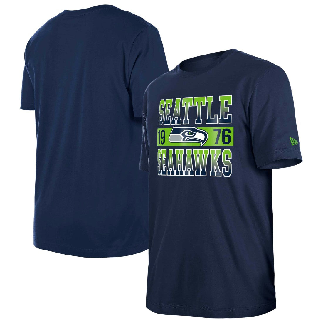 Seattle Seahawks New Era City Team T-Shirt - College Navy - NFL