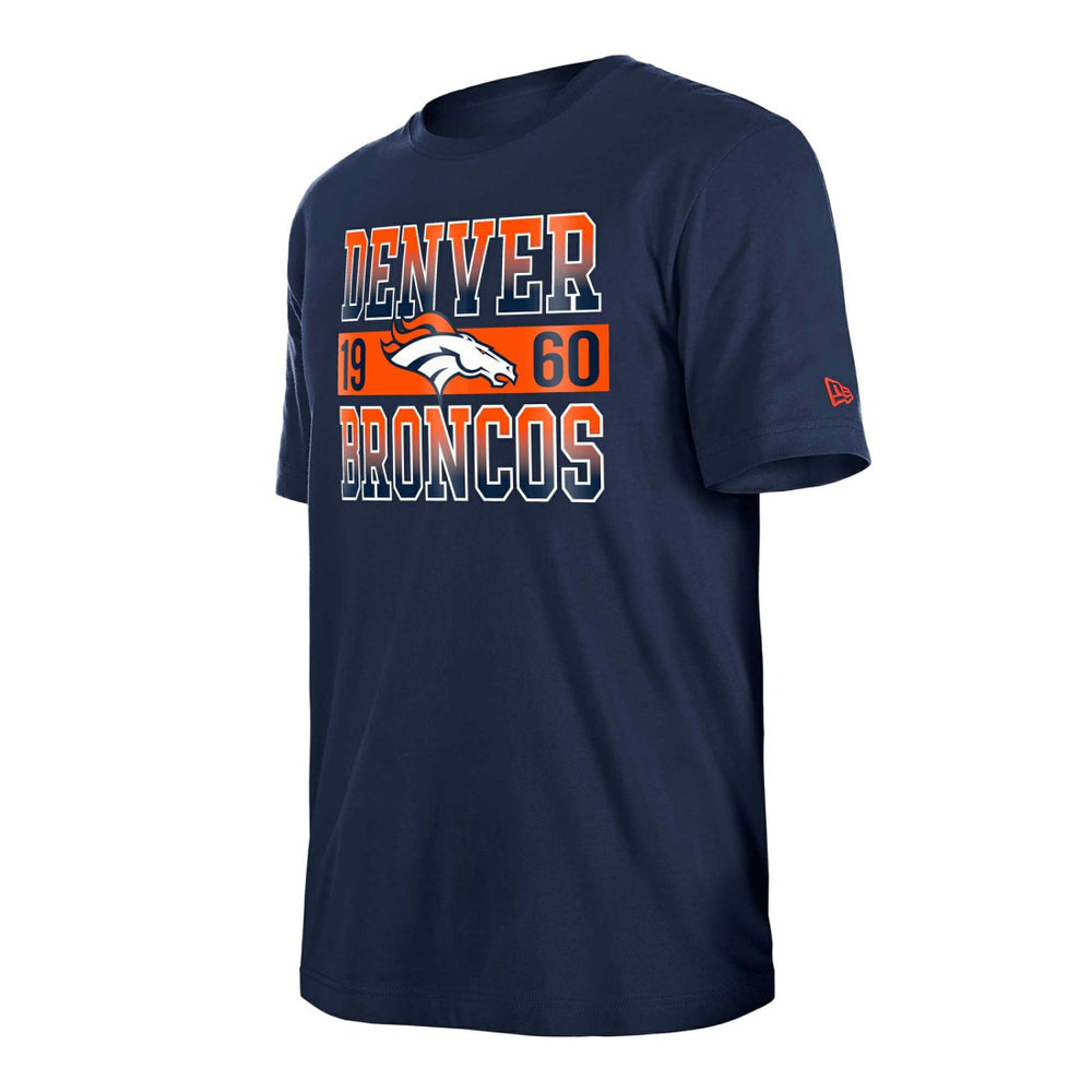 Denver Broncos New Era City Team T-Shirt - Navy - NFL