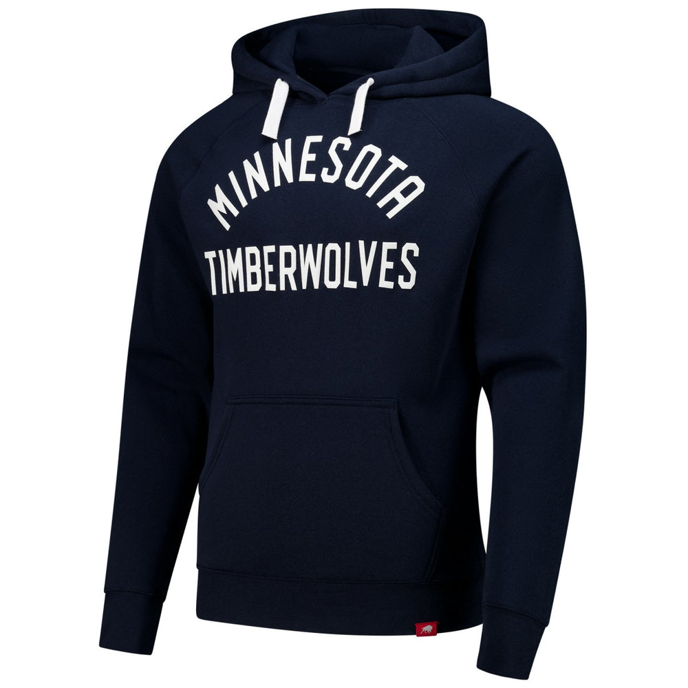 Minnesota Timberwolves Sportiqe Unisex Pullover Hoodie Navy