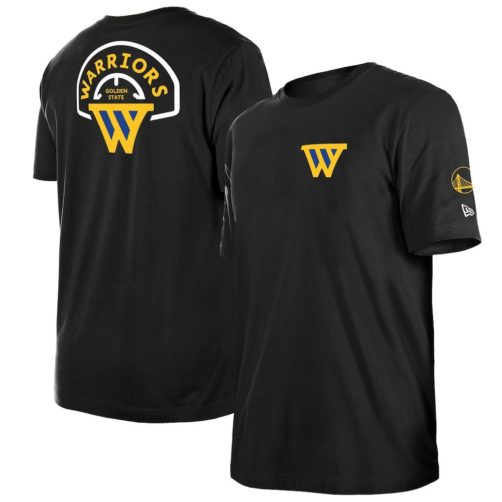 New Era Golden State Warriors "W" Statement T-Shirt Black