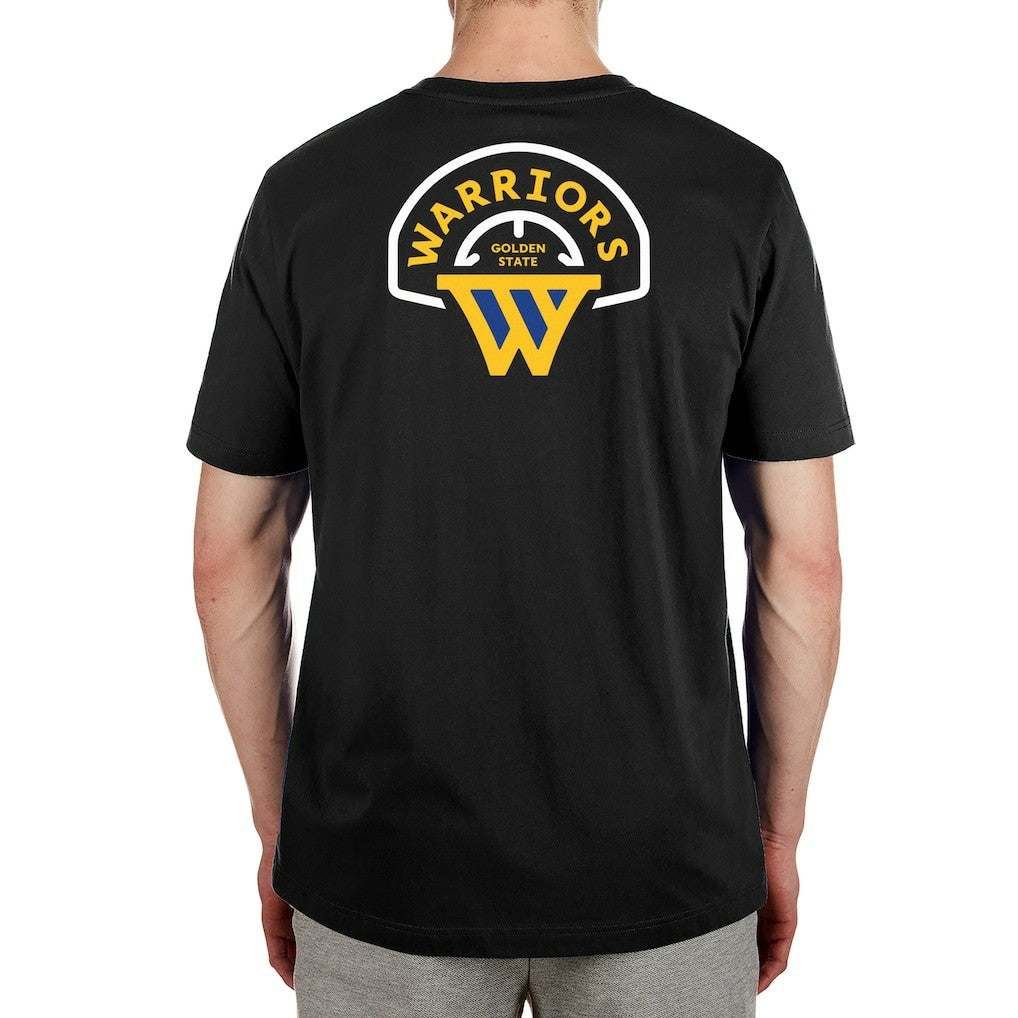New Era Golden State Warriors "W" Statement T-Shirt Black