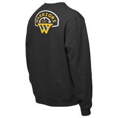 New Era Golden State Warriors "W" Statement Pullover Sweatshirt Black