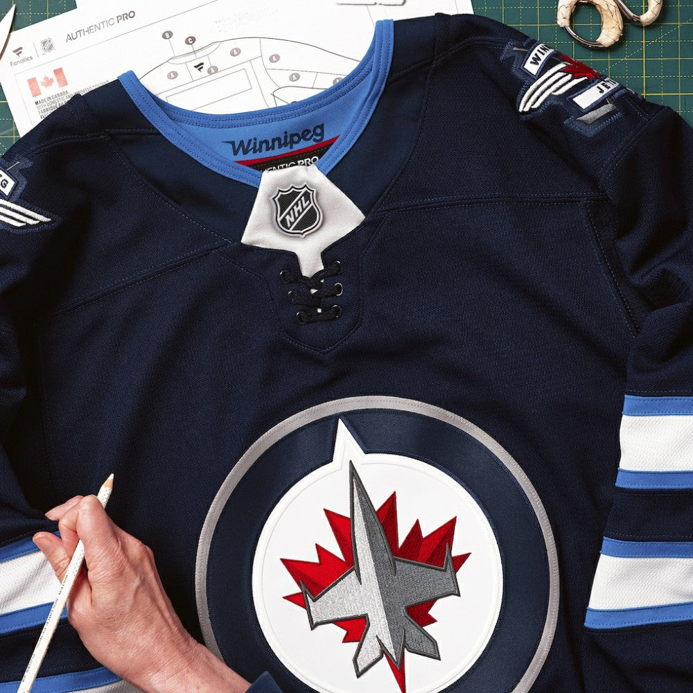 Winnipeg Jets Fanatics Home Authentic Pro Jersey - Navy | Fanatics sale
