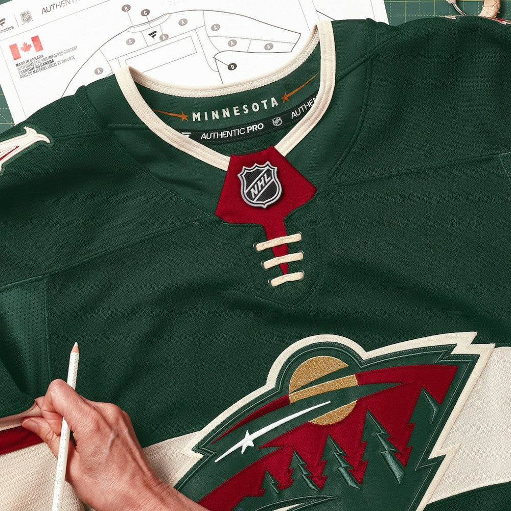 Minnesota Wild Fanatics Home Authentic Pro Jersey - Green | Fanatics Clearance