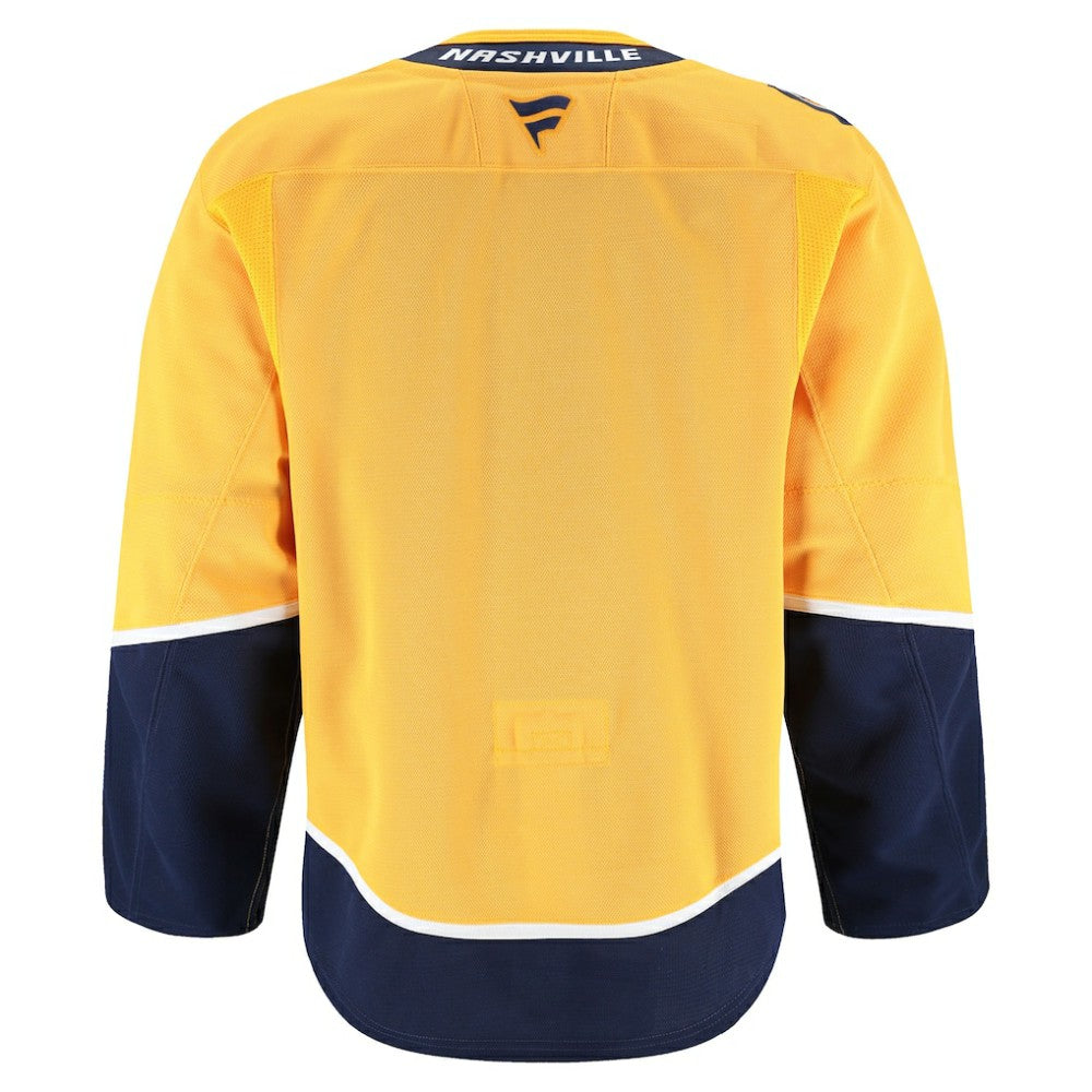 Nashville Predators Fanatics Home Authentic Pro Jersey - Yellow | Fanatics on sale