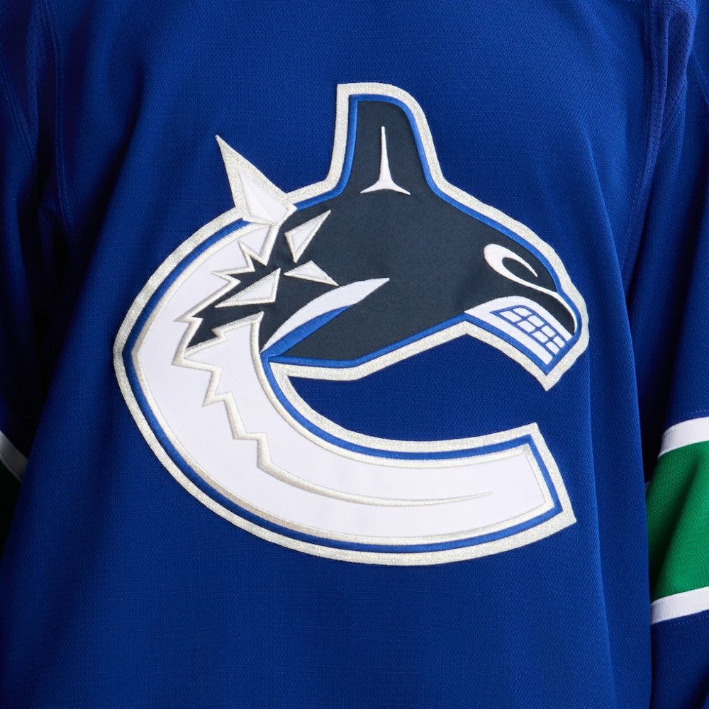 Vancouver Canucks Fanatics Home Authentic Pro Jersey - Blue | Fanatics Lifestyle