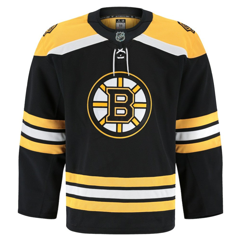 Boston Bruins Fanatics Home Authentic Pro Jersey - Black | Fanatics Clearance