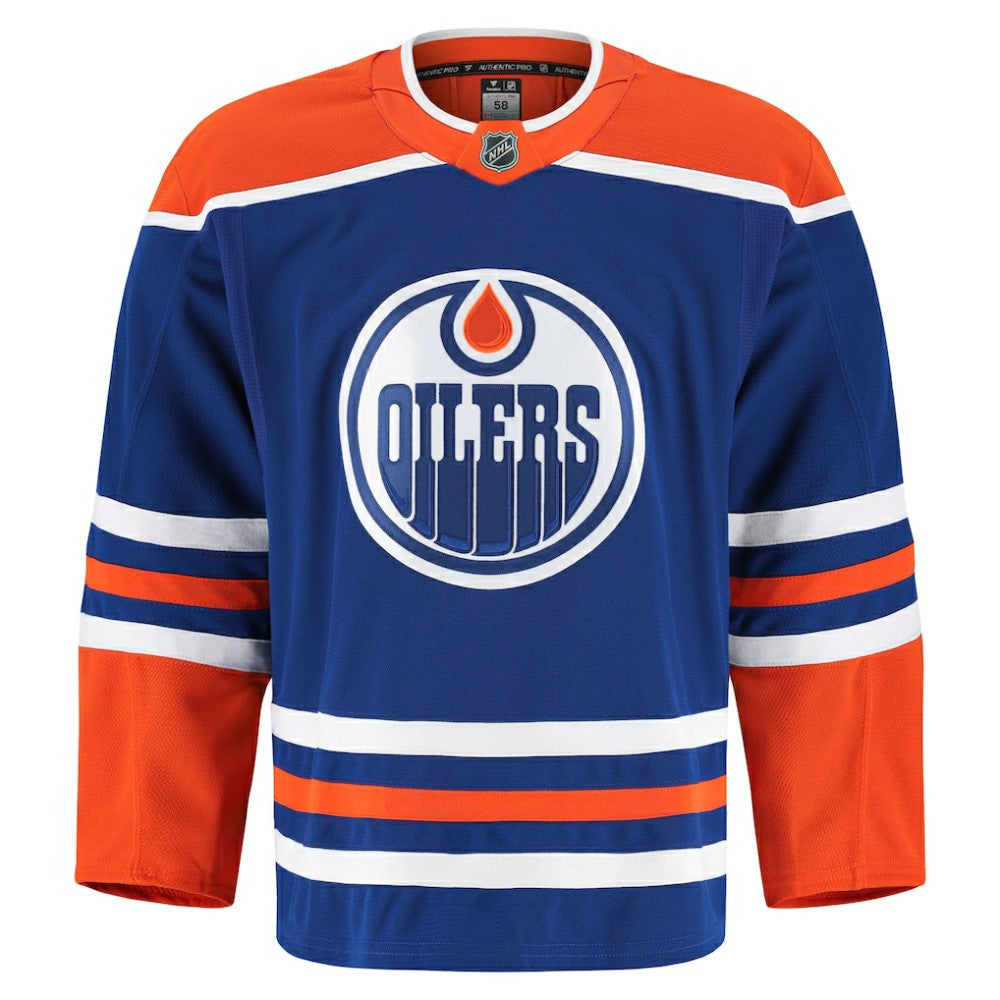 Edmonton Oilers Fanatics Home Authentic Pro Jersey - Royal | Fanatics near me
