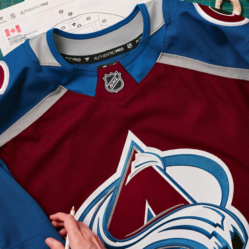 Colorado Avalanche Fanatics Home Authentic Pro Jersey - Burgundy | Fanatics near me