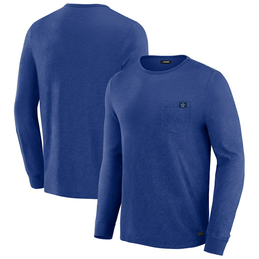 Dallas Cowboys J. Palmer In-The-Pocket Long Sleeve T-Shirt - Blue - NFL