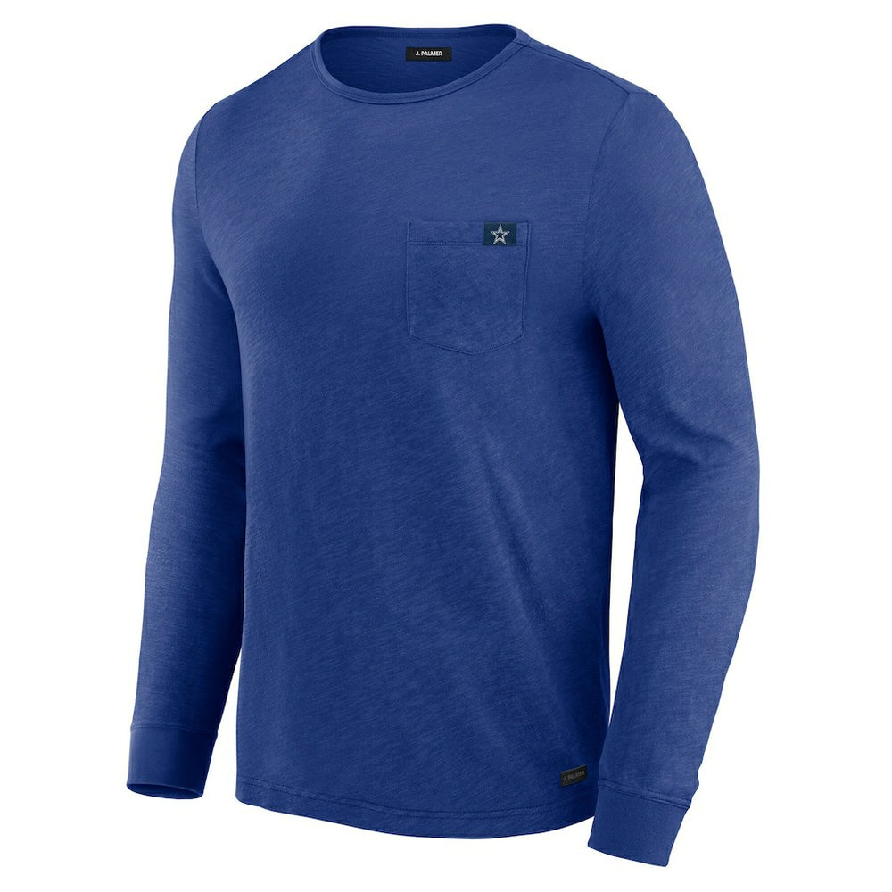 Dallas Cowboys J. Palmer In-The-Pocket Long Sleeve T-Shirt - Blue - NFL
