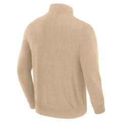 Dallas Cowboys J. Palmer Franchise Quarter-Zip Sweater - Tan - NFL