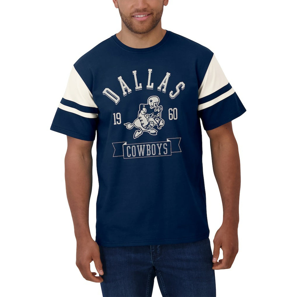Dallas Cowboys Darius Rucker Collection Throwback T-Shirt - Navy - Fanatics
