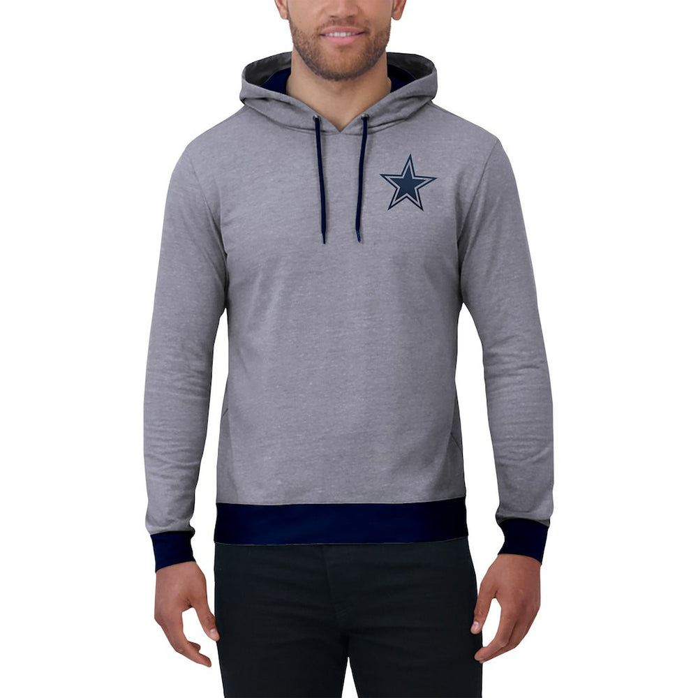 Dallas Cowboys Darius Rucker Collection Tonal Knit Pullover Hoodie - Navy - Fanatics