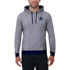 Dallas Cowboys Darius Rucker Collection Tonal Knit Pullover Hoodie - Navy - Fanatics