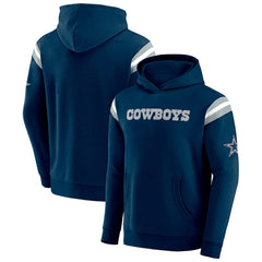 Dallas Cowboys Darius Rucker Collection Football Washed Pullover Hoodie - Navy - Fanatics