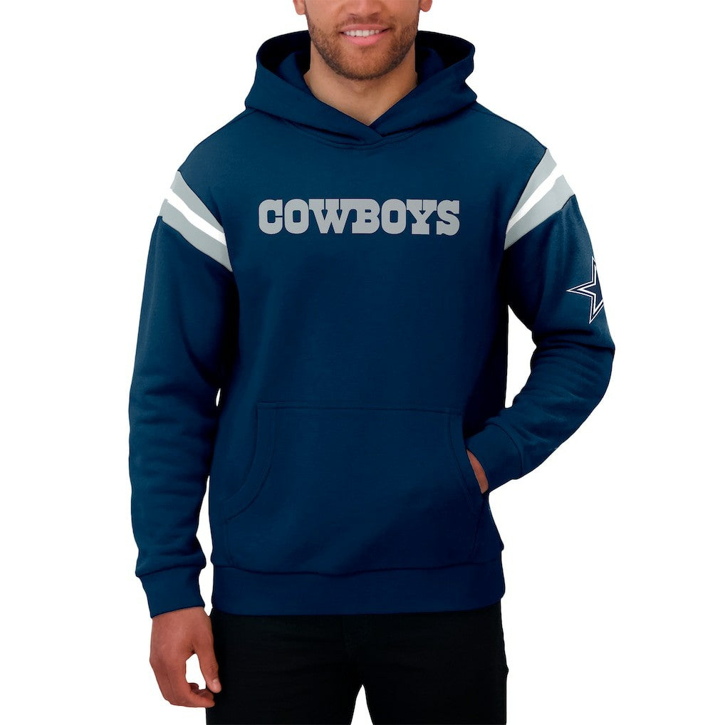 Dallas Cowboys Darius Rucker Collection Football Washed Pullover Hoodie - Navy - Fanatics