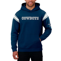 Dallas Cowboys Darius Rucker Collection Football Washed Pullover Hoodie - Navy - Fanatics
