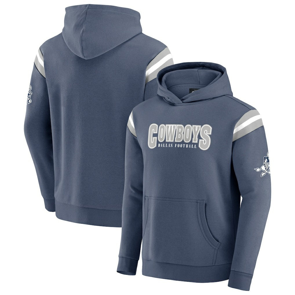 Dallas Cowboys Darius Rucker Collection Throwback Pullover Hoodie - Navy - Fanatics