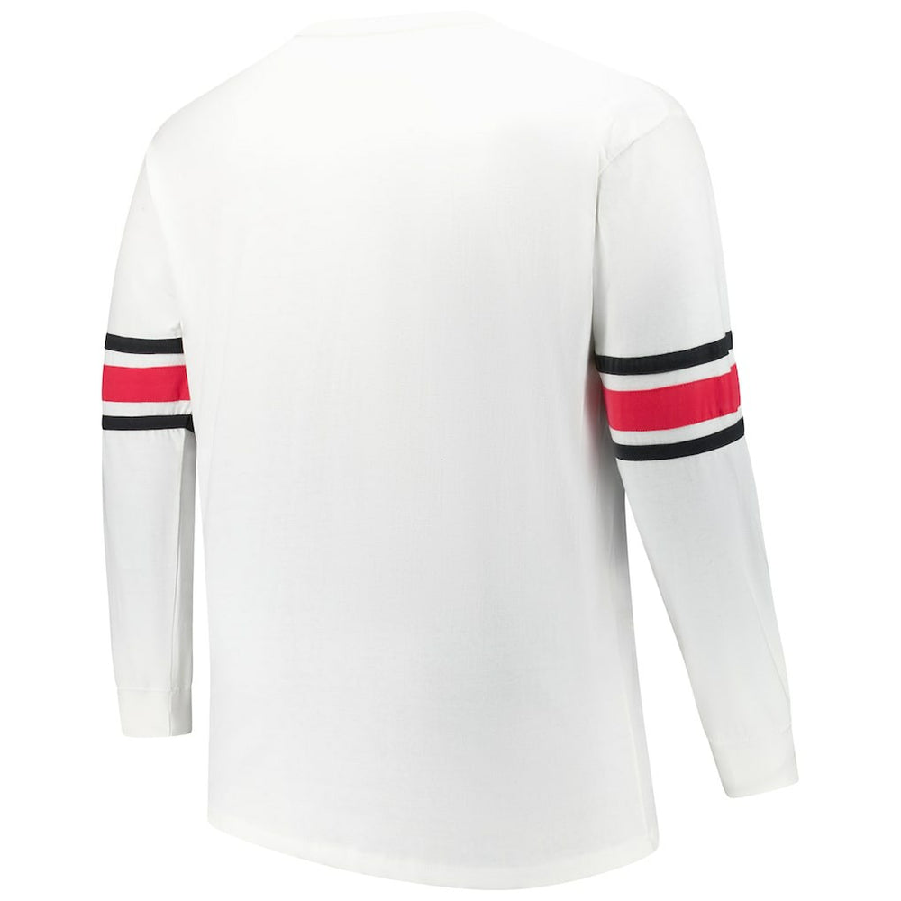 San Francisco 49ers '47 Big & Tall Premier Brex Long Sleeve T-Shirt - White - 47 brand