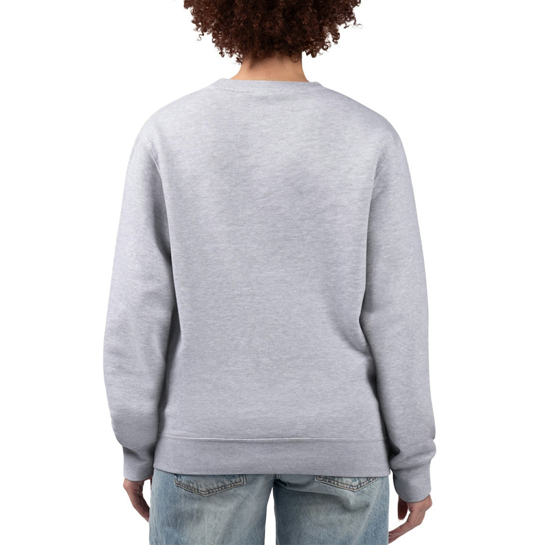 Detroit Lions G-III 4Her by Carl Banks Women's Flower Logo Graphic Fleece Pullover Sweatshirt - Heather Gray - NFL