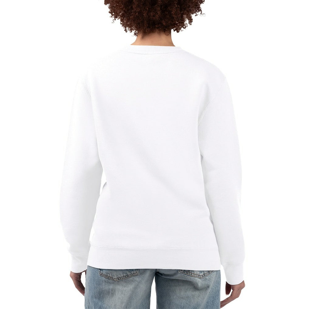 New Orleans Saints G-III 4Her by Carl Banks Women's Flower Logo Graphic Fleece Pullover Sweatshirt - White - NFL