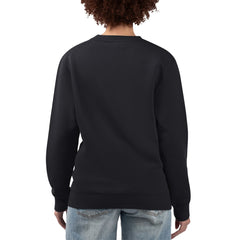 Detroit Lions G-III 4Her by Carl Banks Women's Flower Logo Graphic Fleece Pullover Sweatshirt - Black - NFL