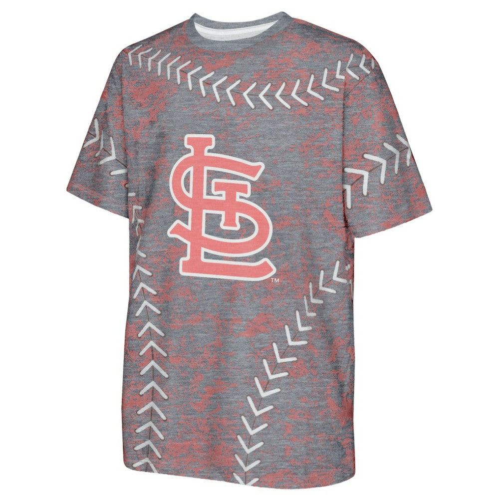 St. Louis Cardinals Youth Slide Score Bold T-Shirt Online