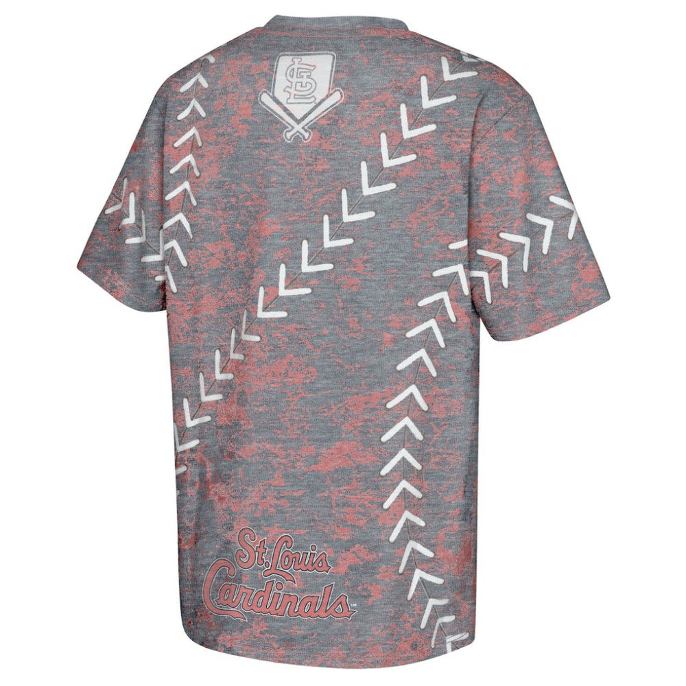 St. Louis Cardinals Youth Slide Score Bold T-Shirt Online