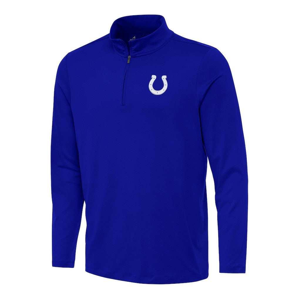 Indianapolis Colts Antigua Reprocess Quarter-Zip Top - Royal - NFL